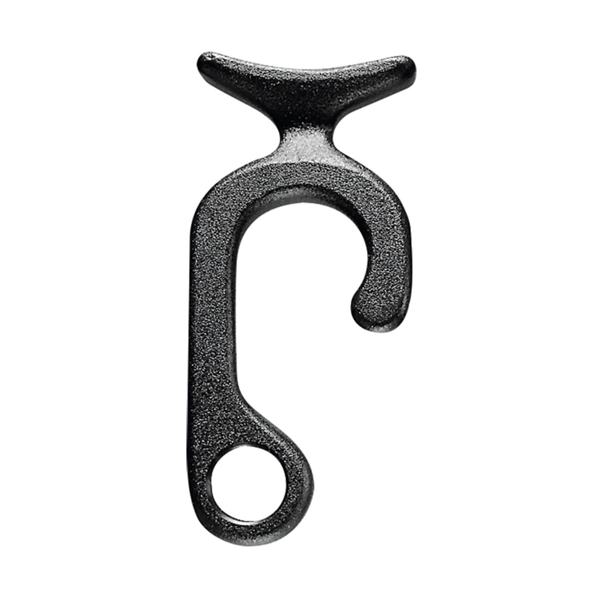  Hook for Fender, on Ø20-22mm Rail, 85x38mm, Black 