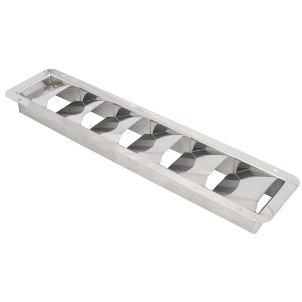  LOUVER HAVALANDIRMA,PASLANMAZ, L 525MM X W 76MM X Η 27MM 