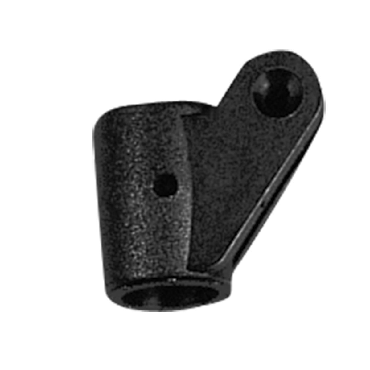  Mount.Fittings, Bim.Tops Frame, Ø20mm, 2Wings, Black 