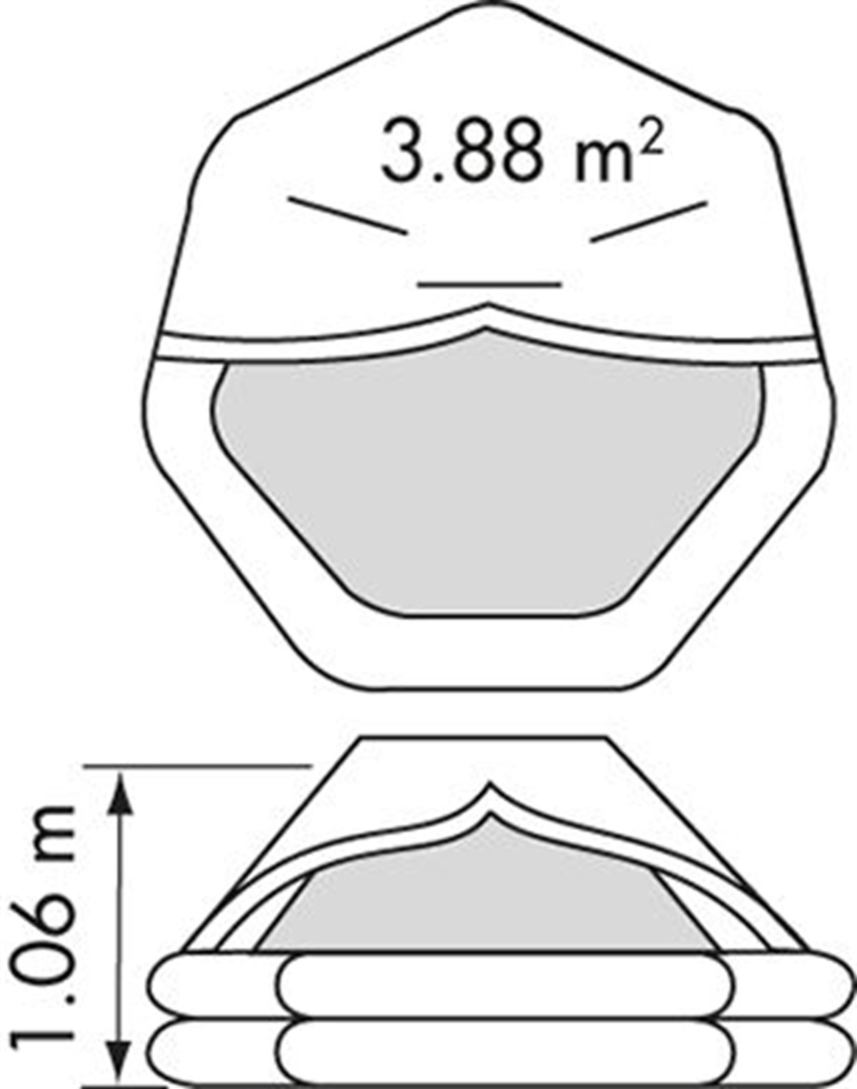 Plastimo Transocean Canister 12 Kişilik - 12 Person ISO 9650 Can Salı 