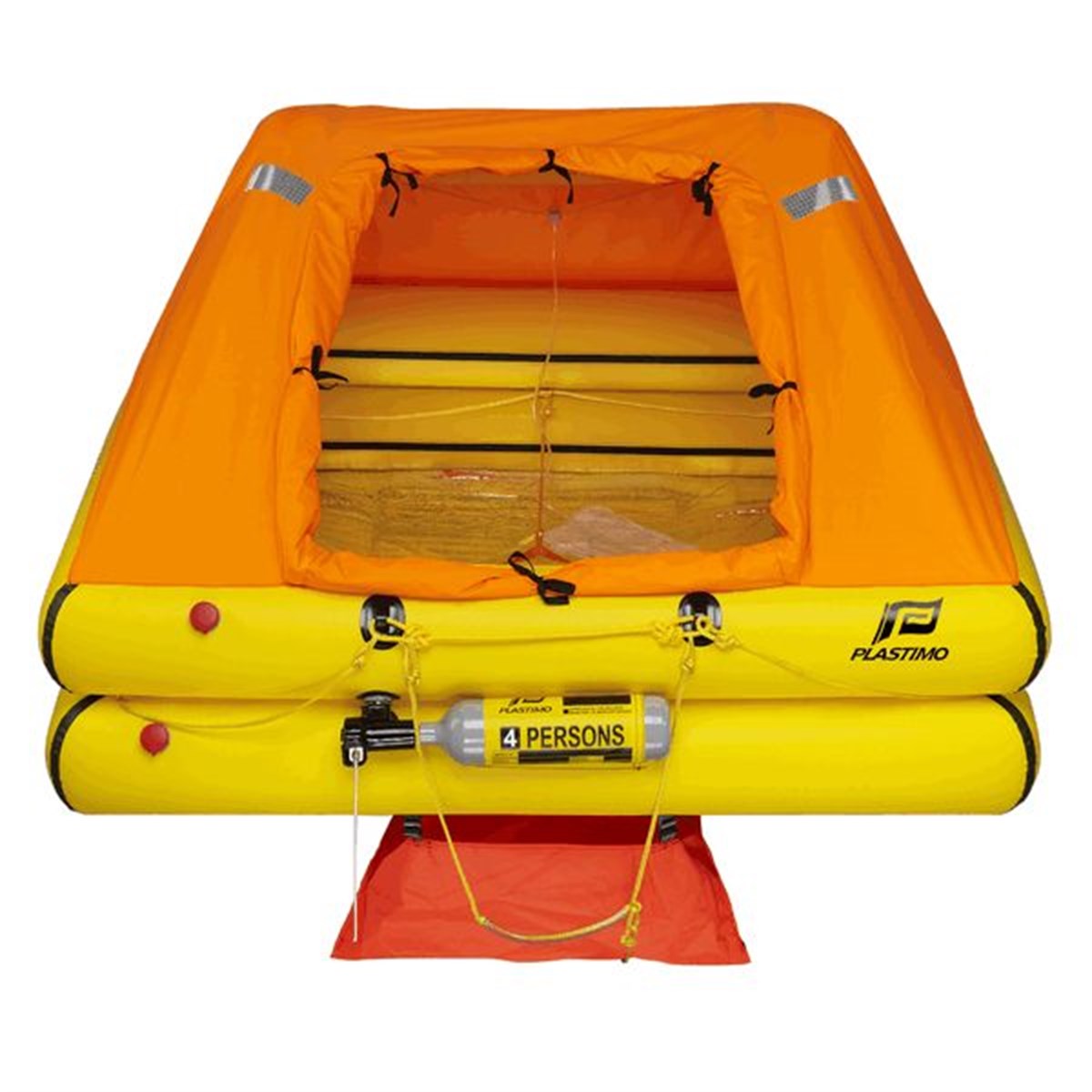  Plastimo Transocean Canister 4 Kişilik - 4 Person ISO 9650 Can Salı 