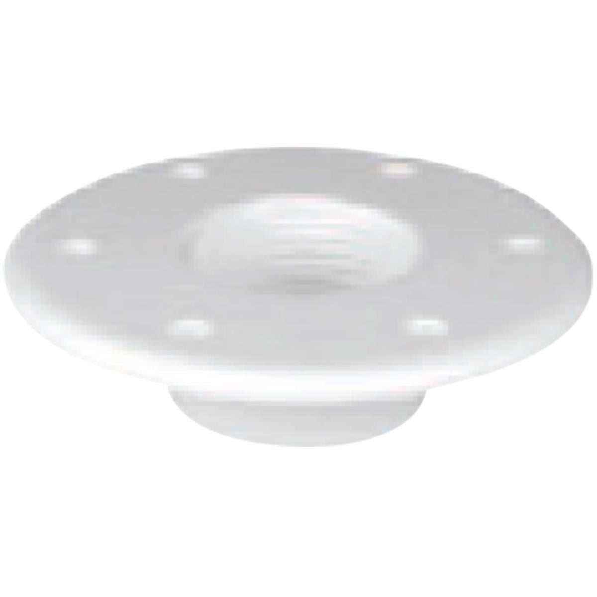  Table Bottom Plate, Flushmount, Ø190mm-Η.10mm, White 