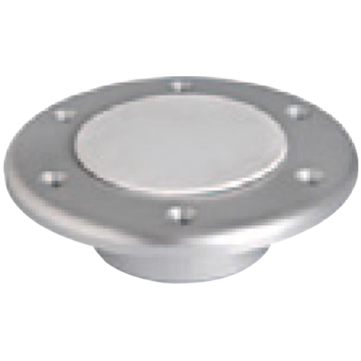  Table Bottom Plate, Flushmount, Alum.Ø150mm-Η.9,5mm 