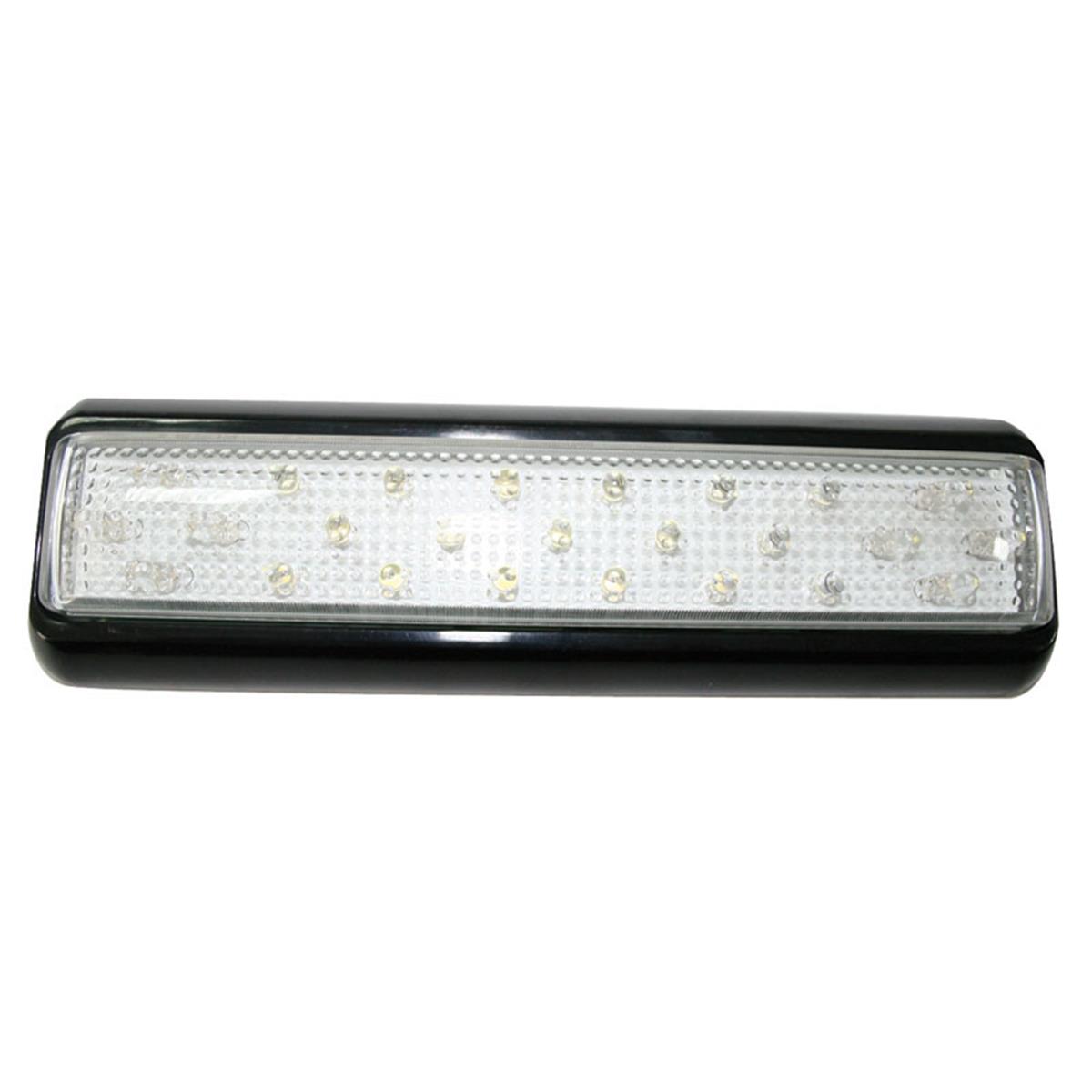  TEPE/ROMÖRK LAMBASI 25 LEDs, 12V&24V, SİYAH 