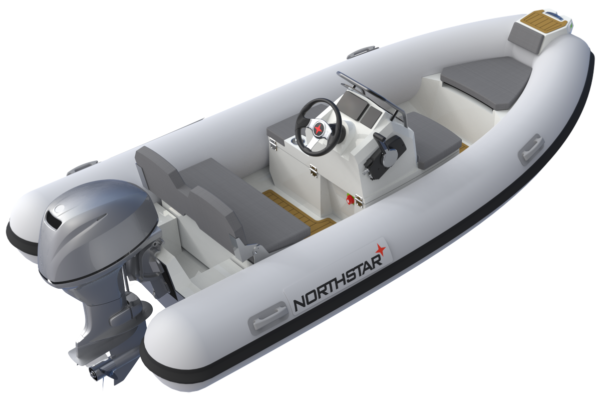 NORTHSTAR Vega 3.8 Fiber Tabanlı Konsollu Hypalon Şişme Bot