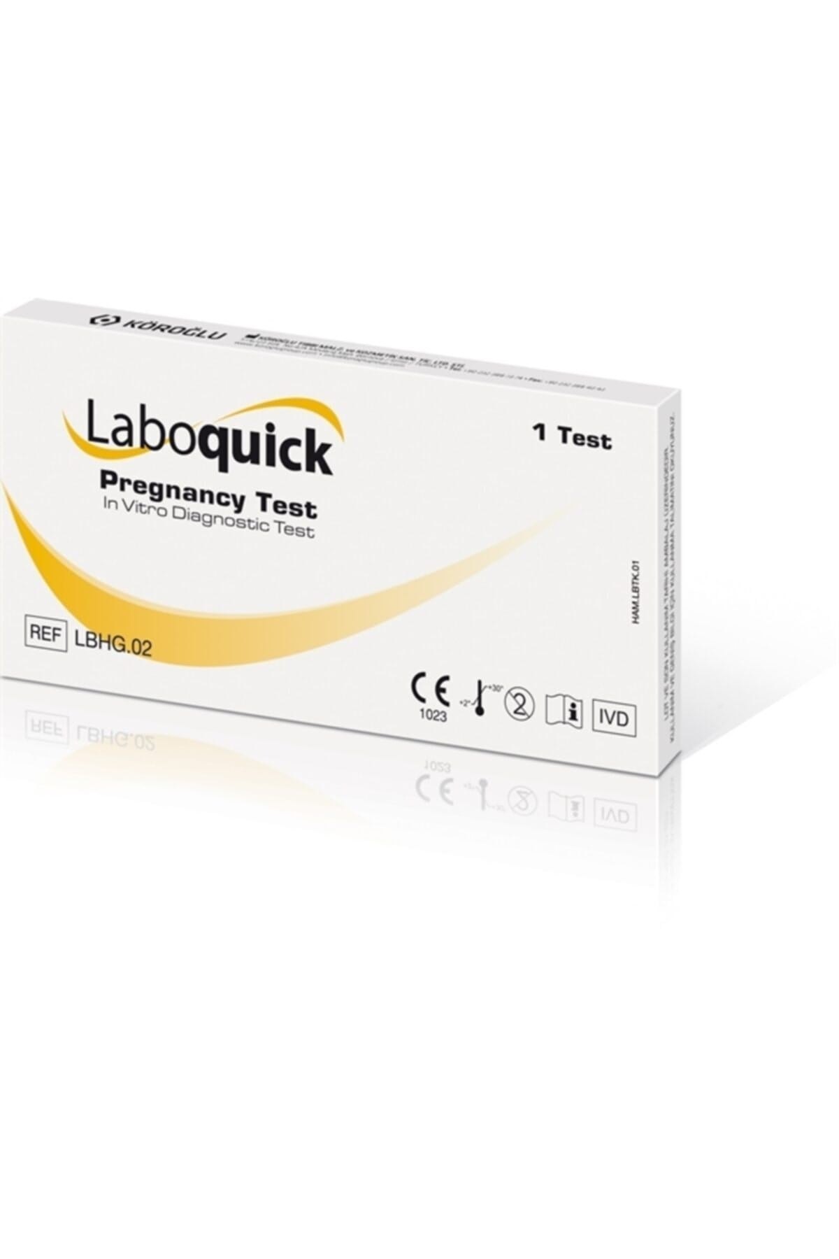  Laboquıck Gebelik Testi 1 Kaset Test (10 Kutu) 