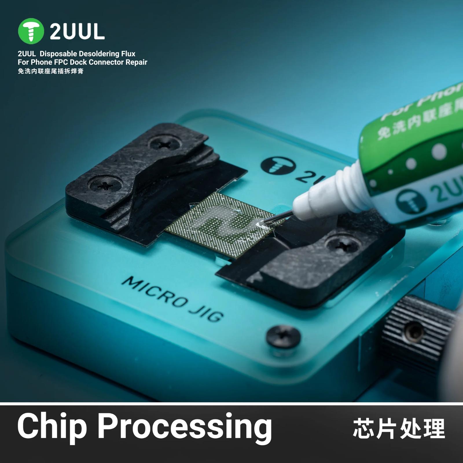 2UUL SC97 Telefon FPC Bağlantı Noktası Tamiri İçin Lehim Pastası ve Akısı 15ml
