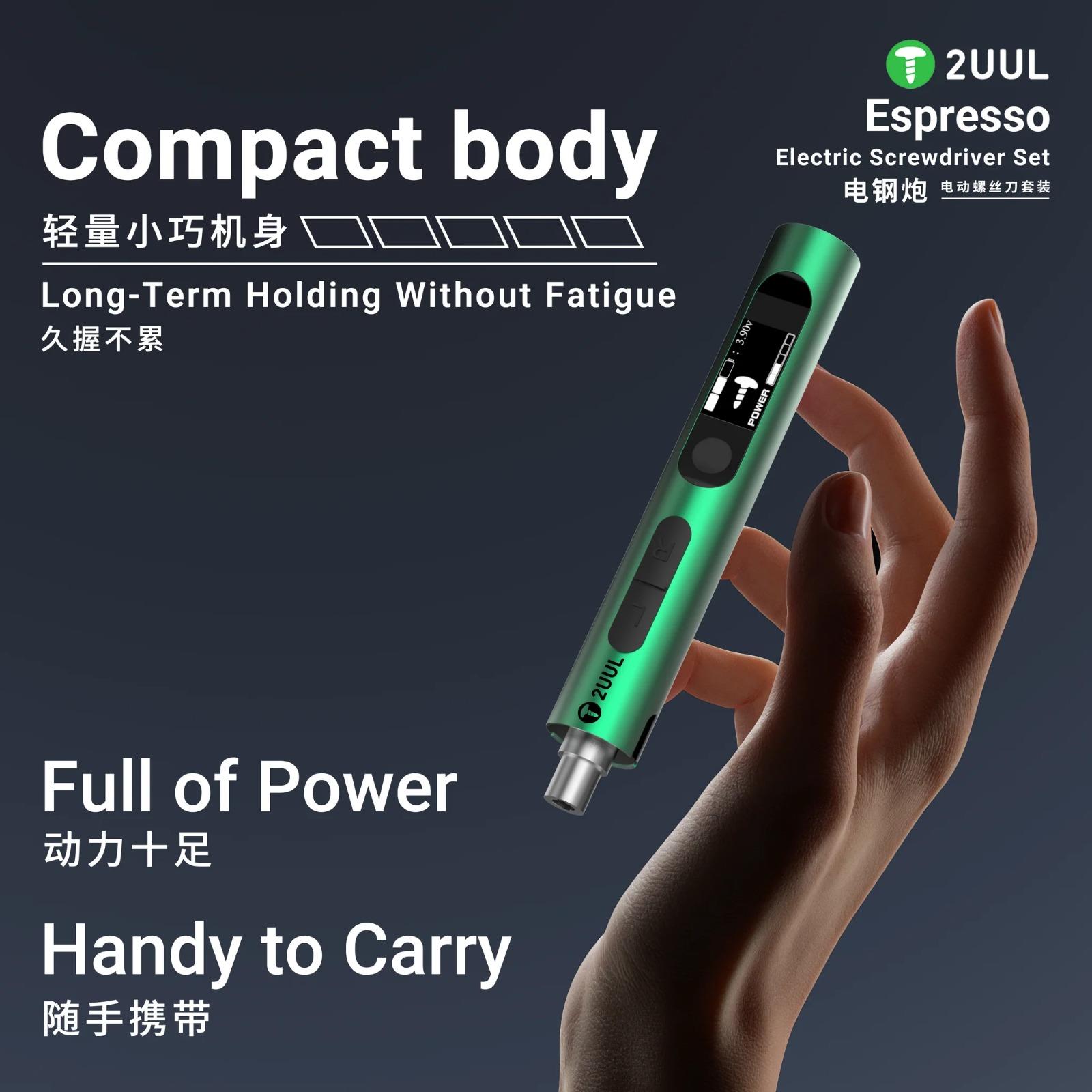 2UUL SD11 Espresso Elektrikli Tornavida Seti