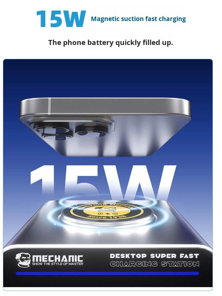 Mechanic E-Power PMechanic G-POWER 160W GaN Masaüstü Hızlı Şarj İstasyonu
