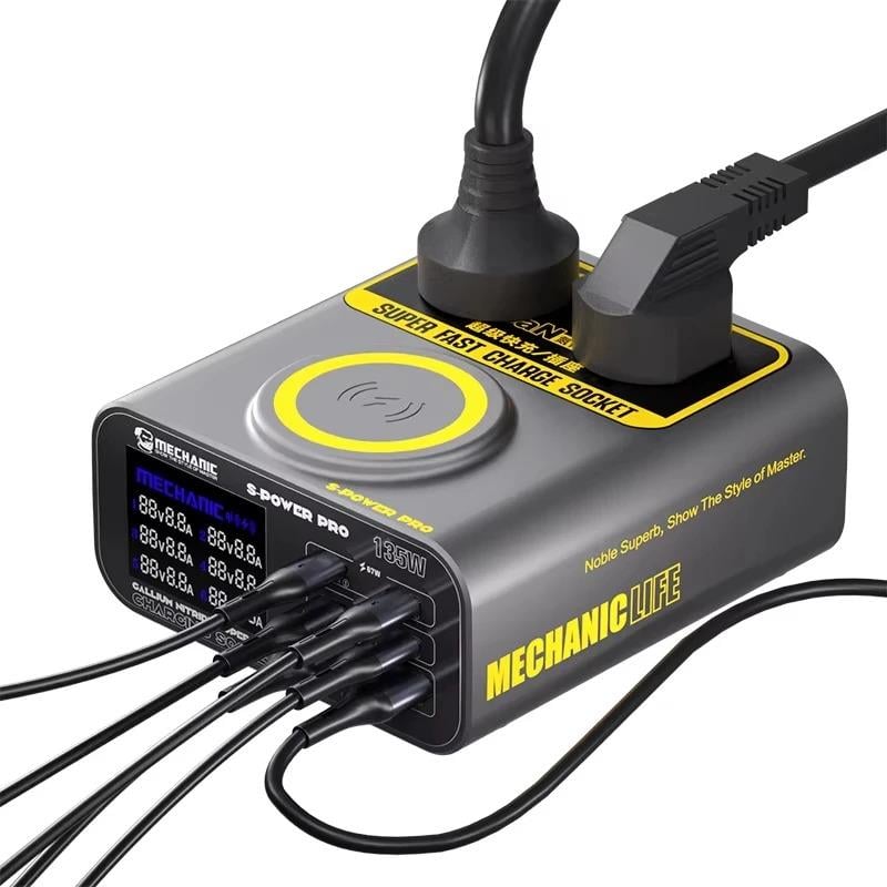 Mechanic S-POWER Pro GaN Çoklu Port Süper Hızlı Şarj İstasyonu