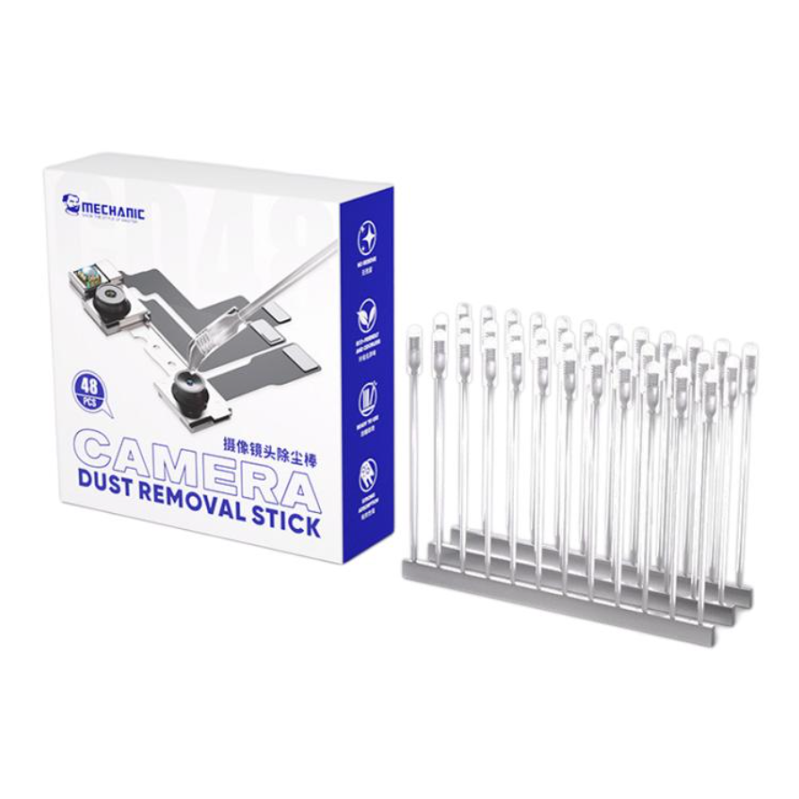 Mechanic CD48 Synthetic Resin Gel Stick Kamera Lensi ve Telefon Toz Temizleme Çubuğu 48 Adet