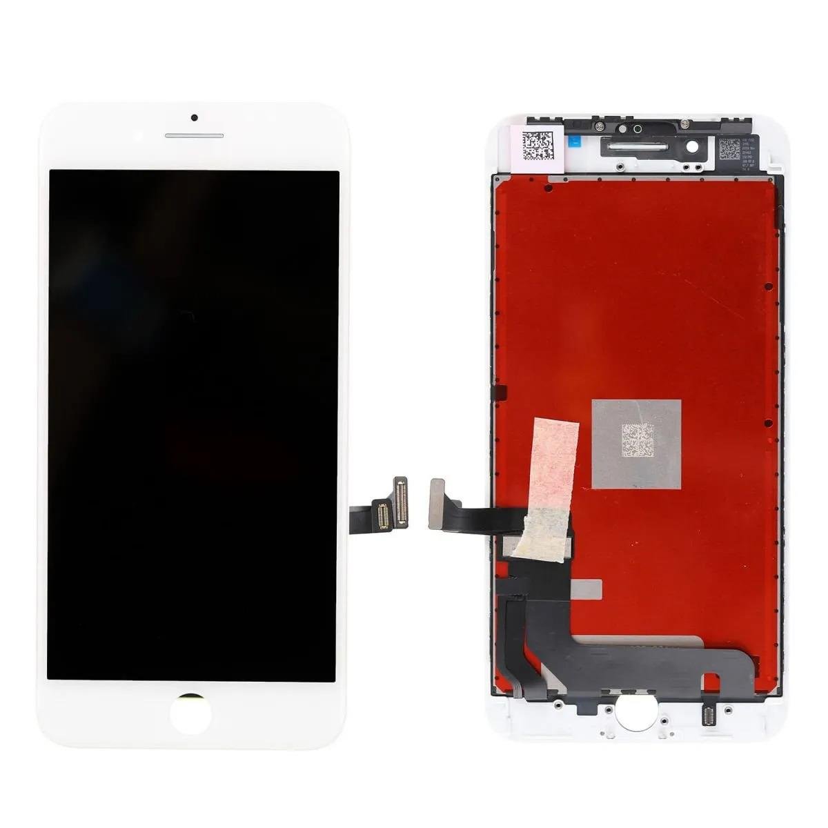 Apple iPhone 8 Plus Uyumlu Lcd Ekran Dokunmatik Beyaz Servis Revize