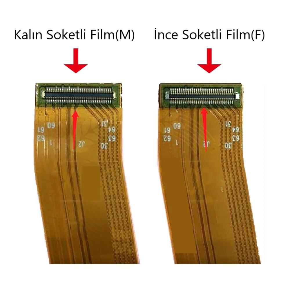 Samsung Galaxy A01 A015f Uyumlu Lcd Ekran Dokunmatik Siyah Hk Servis Çıtasız İnce Soketli