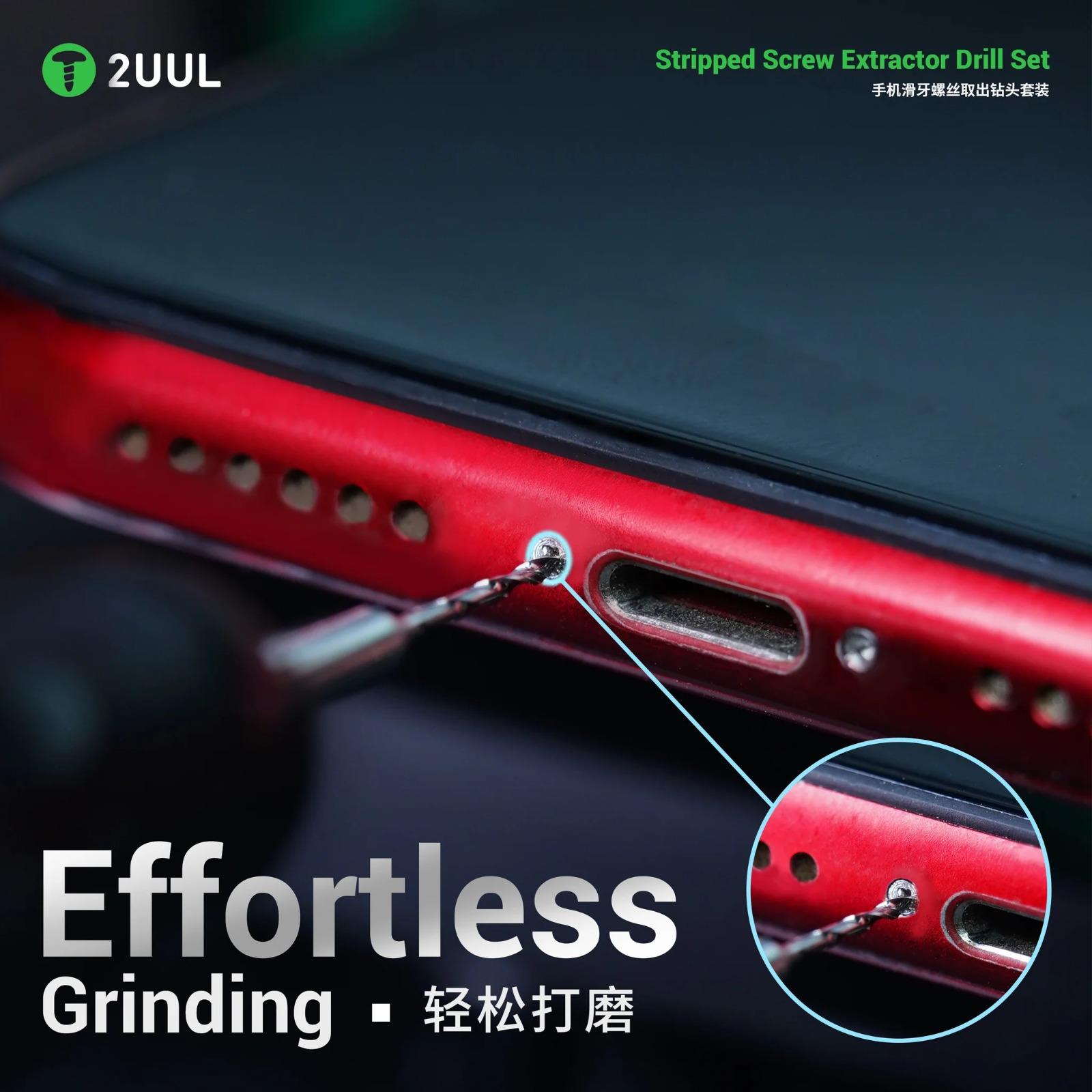 2UUL SD90 Sıkışmış ve Hasarlı Vida Sökme Aparatı Seti