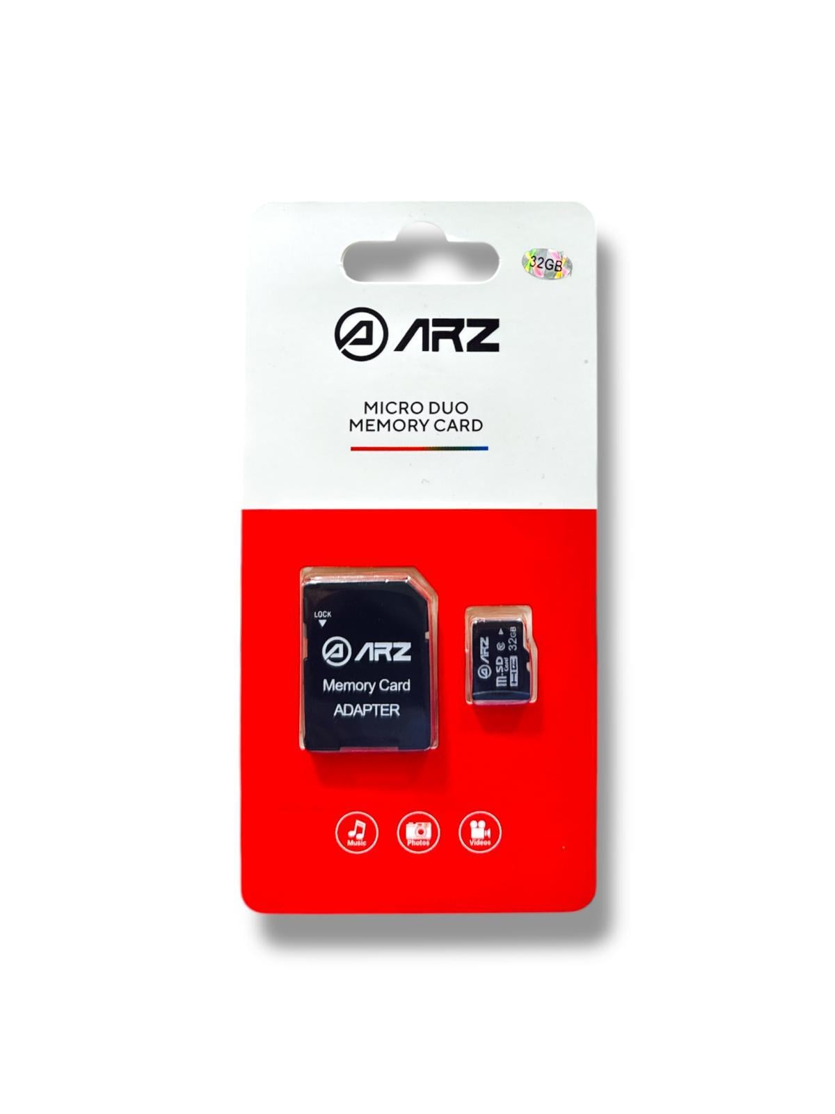 ARZ 32GB MicroSD Hafıza Kartı ve SD Adaptör