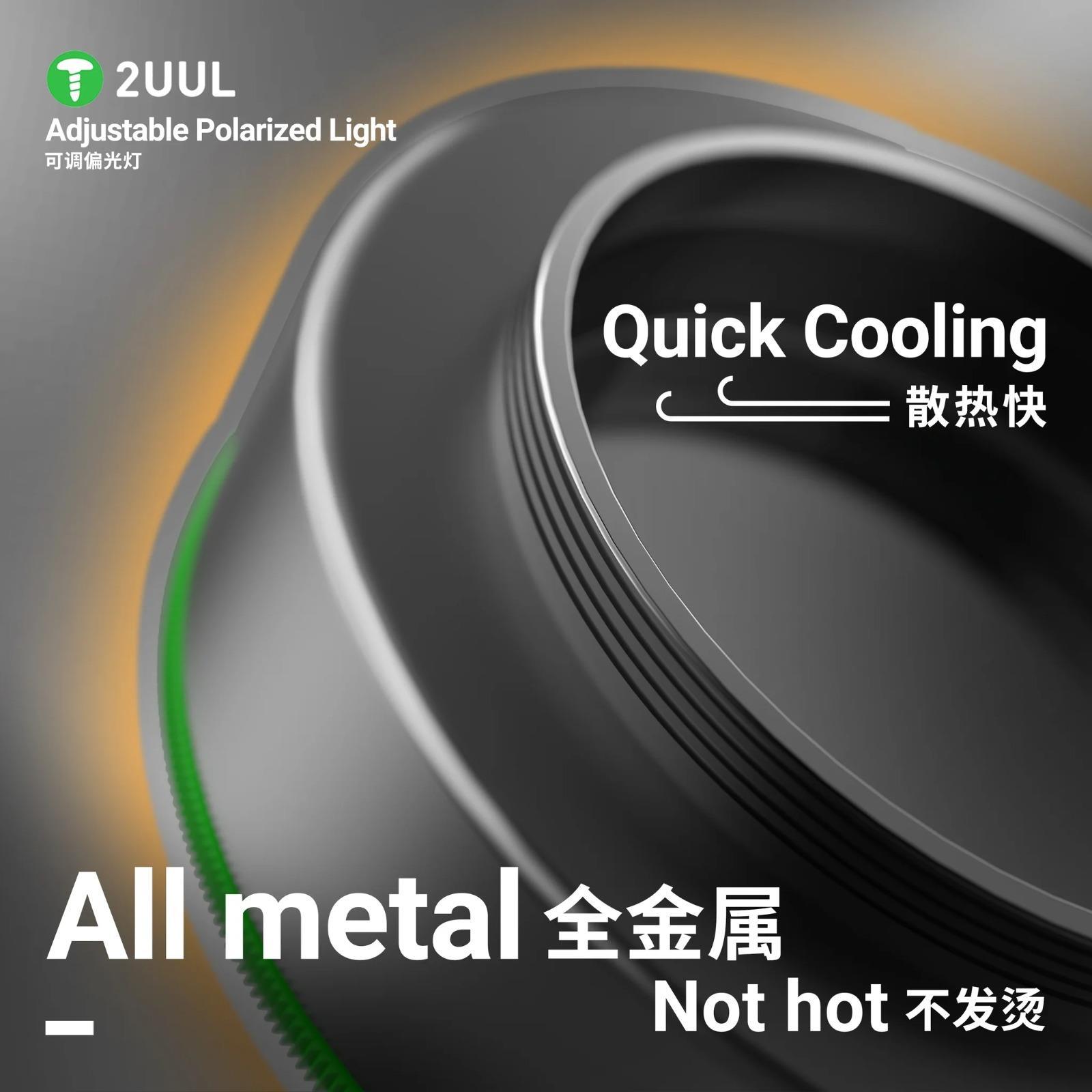 2UUL MS97 Ayarlanabilir Polarize Mikroskop Lambası