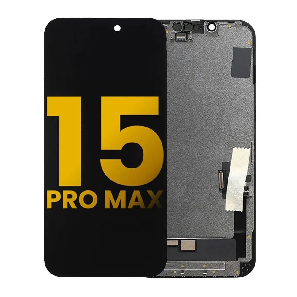 Apple iPhone 15 Pro Max Lcd Ekran Dokunmatik Siyah Lcd Oled Gx