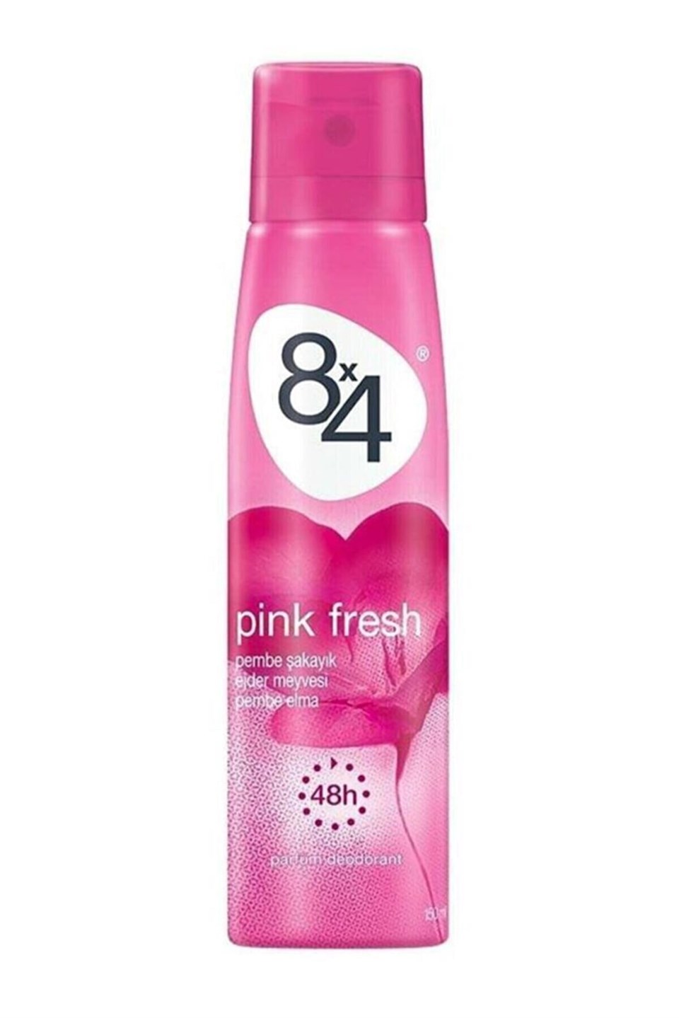 8x4 Pink Fresh 150 ml Deo Sprey