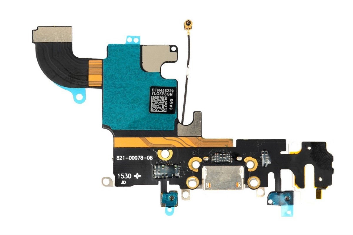 Apple iPhone 6s Kulaklık Soketli Şarj Soketli Film Beyaz