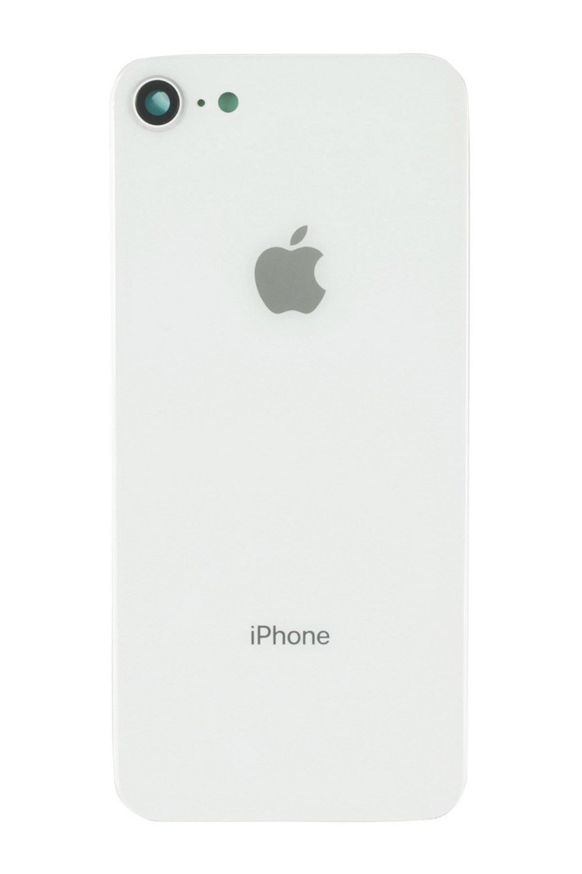 Apple iPhone 8 Arka Kapak Kamera Lensli Beyaz