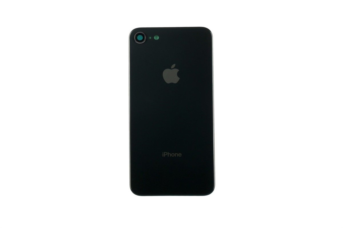 Apple iPhone 8 Arka Kapak Kamera Lensli Siyah