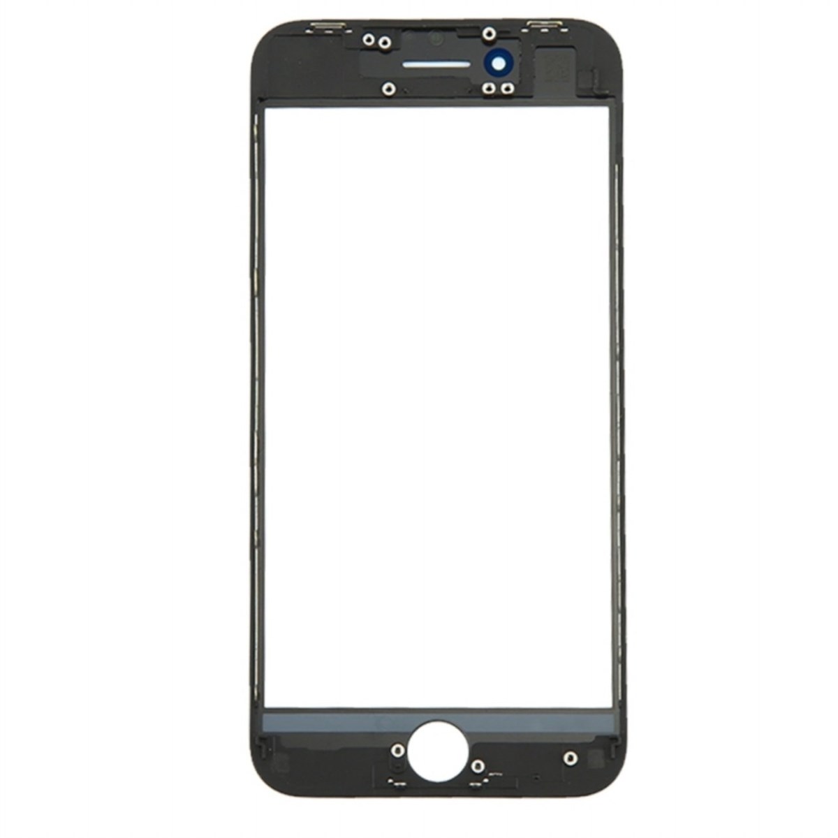 Apple iPhone 8 Lens Ocalı Çıtalı Siyah