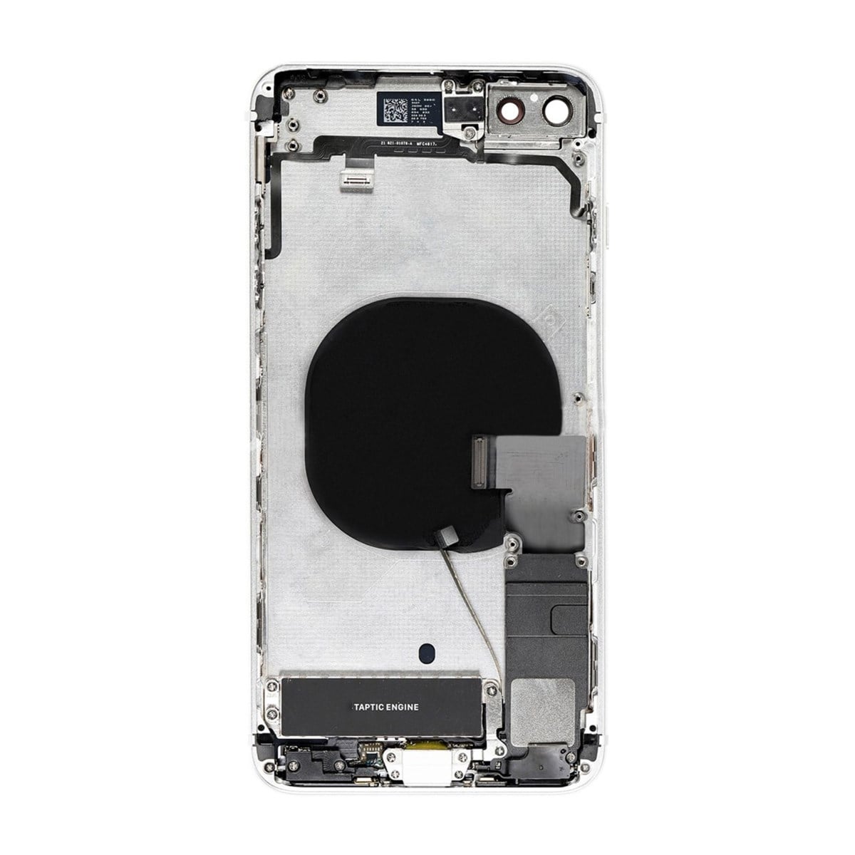 Apple iPhone 8 Plus Kasa Kapak Beyaz Dolu