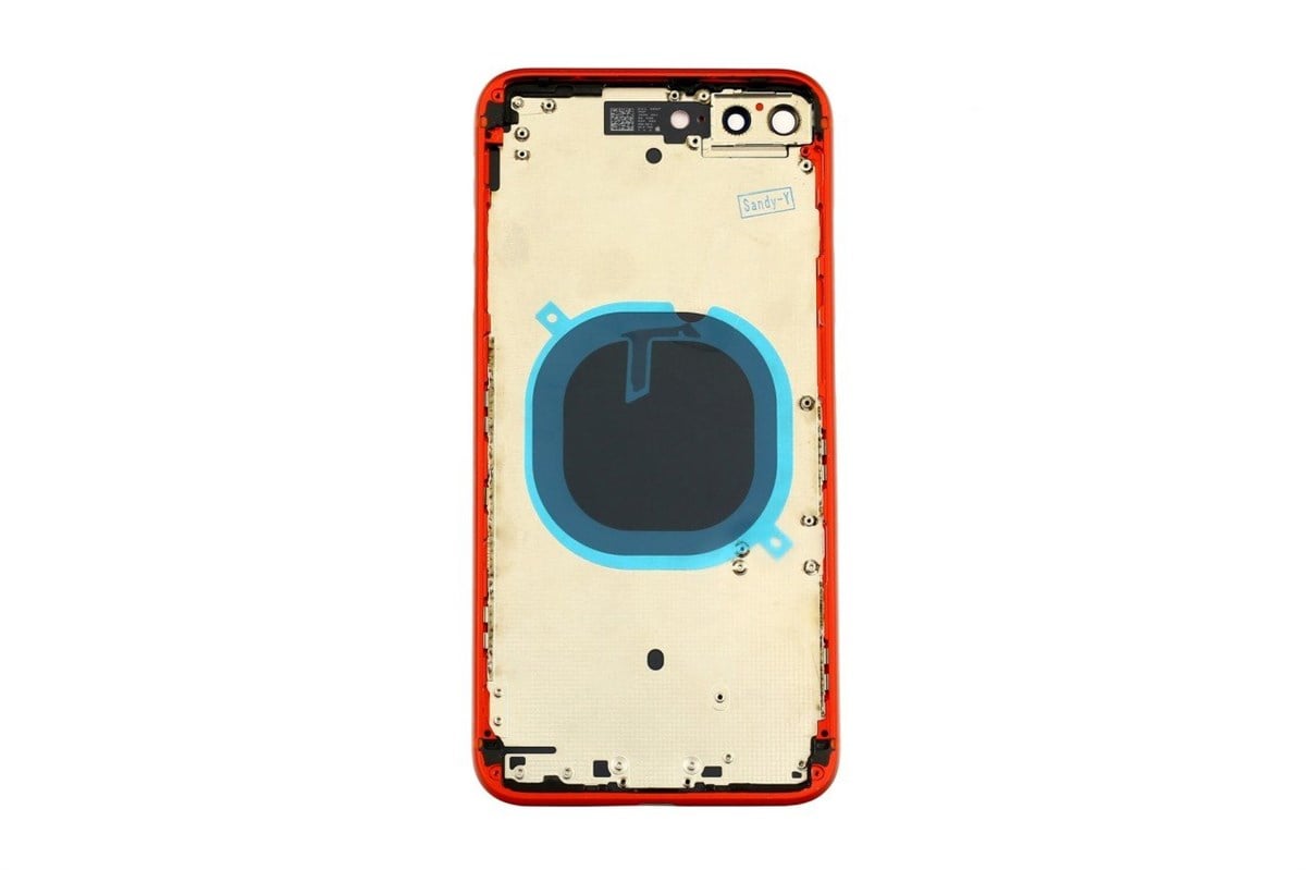 Apple iPhone 8 Plus Kasa Kapak Kırmızı Boş