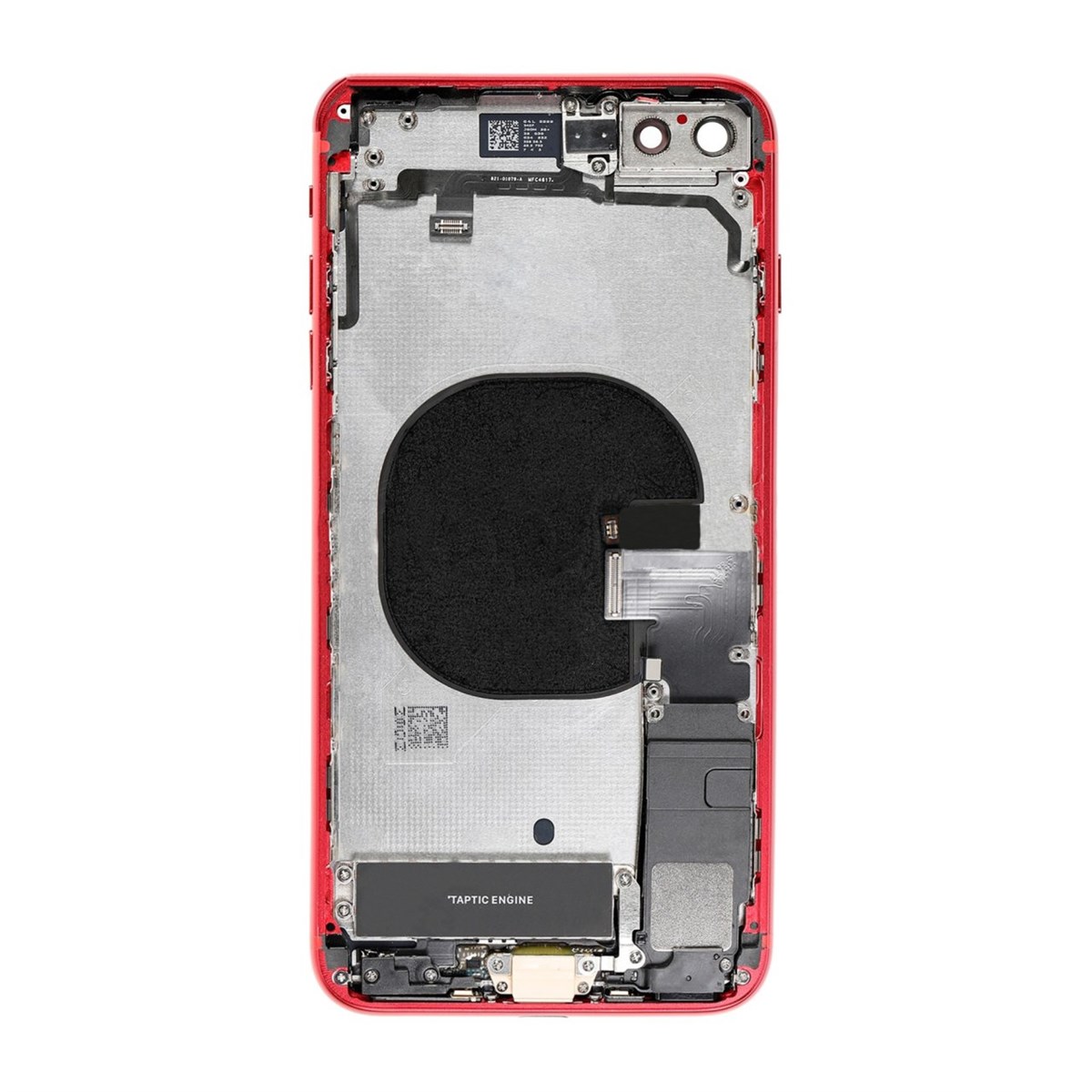 Apple iPhone 8 Plus Kasa Kapak Kırmızı Dolu