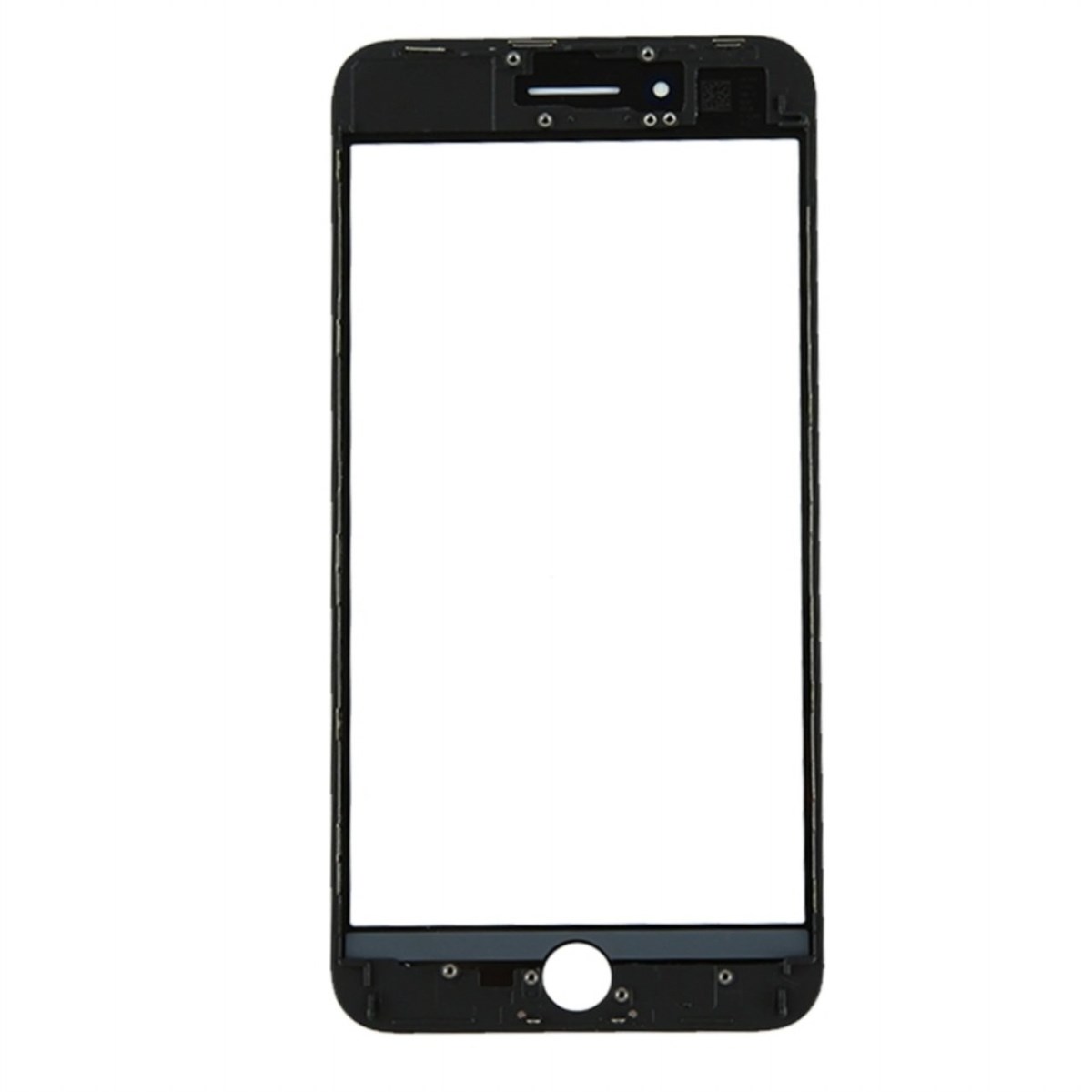 Apple iPhone 8 Plus Lens Ocalı Çıtalı Siyah