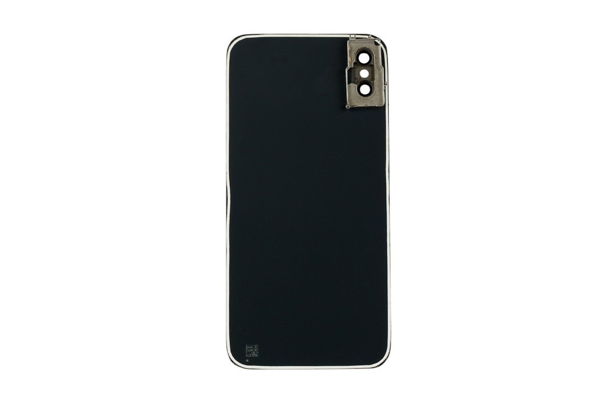 Apple iPhone X Arka Kapak Kamera Lensli Beyaz