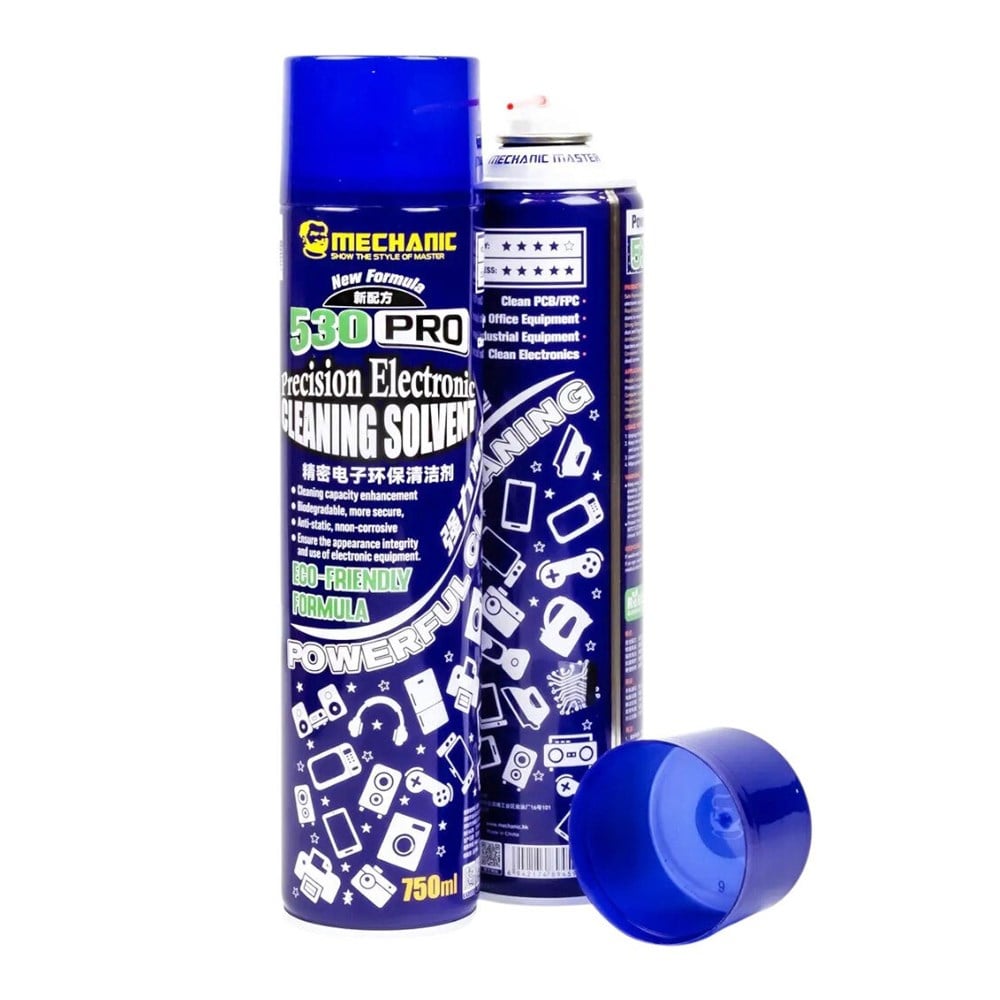 Mechanic 530 Pro Elektronik Devre ve PCB Temizleme Spreyi 750ml
