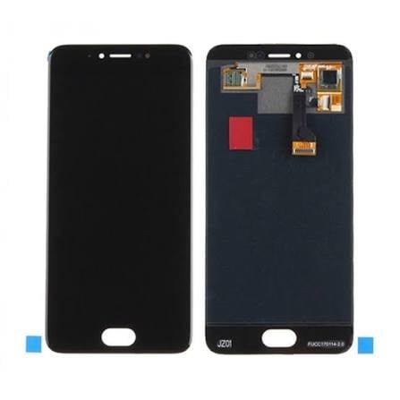 Meizu Pro 6 Uyumlu Lcd Ekran Dokunmatik Siyah Çıtasız