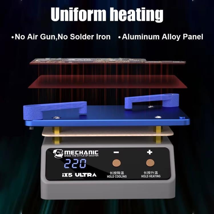 Mechanic iX5 Ultra Universal PCB Anakart Ön Isıtma Platformu 