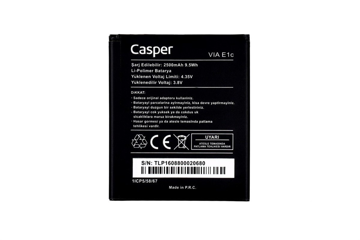 Casper Via E1C Batarya Pil