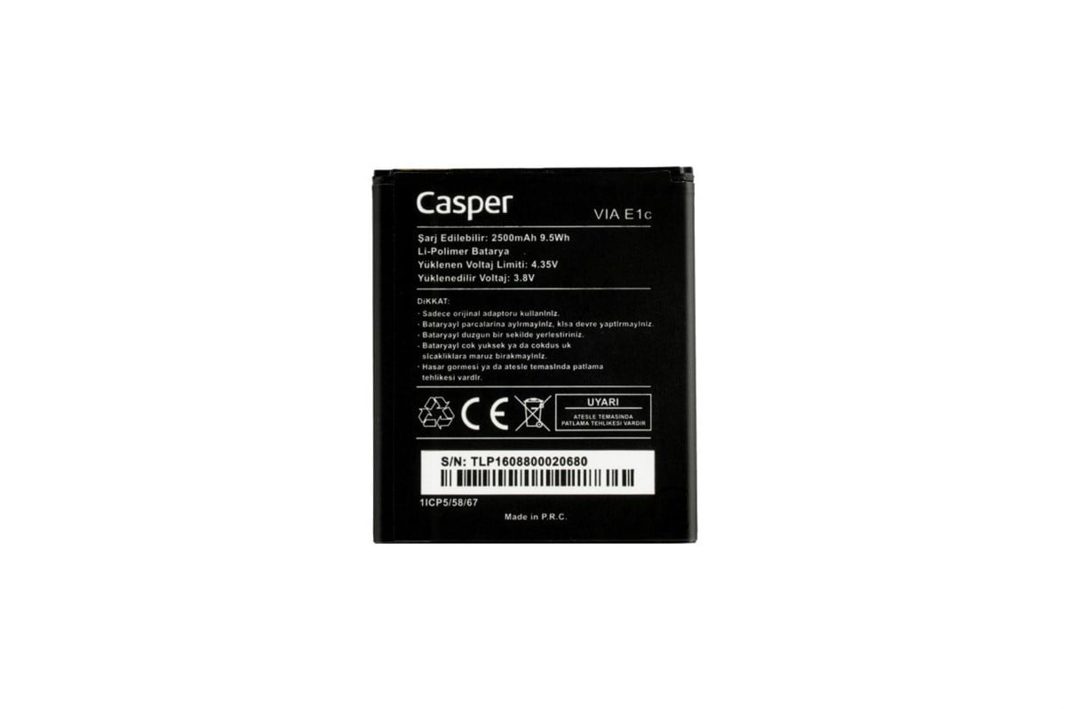 Casper Via F2 Batarya Pil