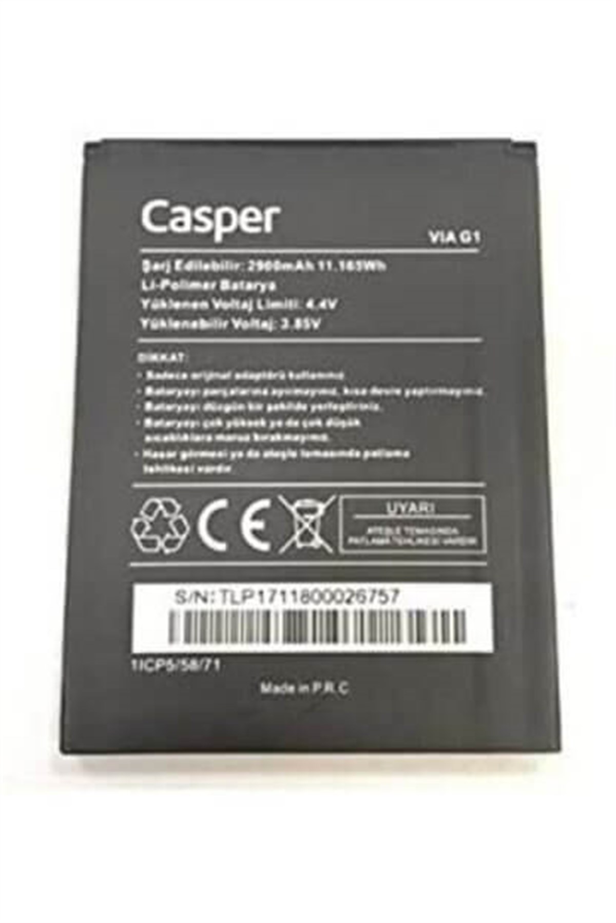 Casper Via G1 Batarya Pil