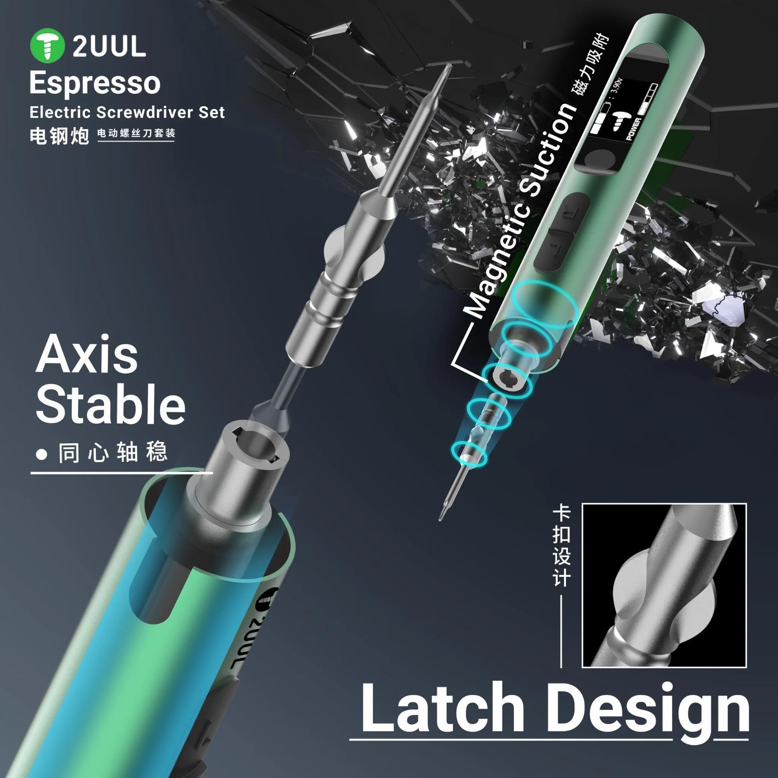 2UUL SD11 Espresso Elektrikli Tornavida Seti