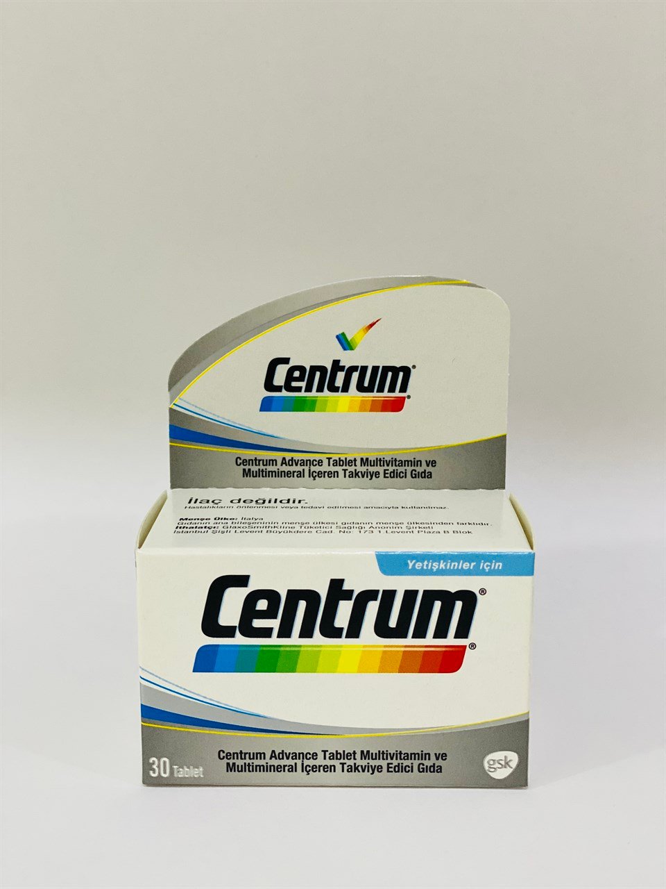 Centrum Advance Tablet Multivitamin ve Multimineral İçeren Takviye Edici Gıda 30 Tablet 