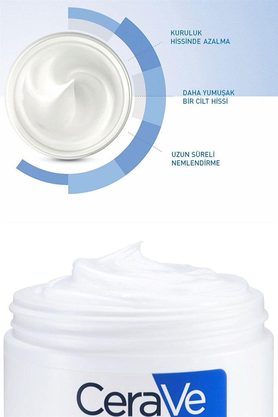 CeraVe Nemlendirici Krem Kuru Ve Çok Kuru Ciltler Için 340 gr