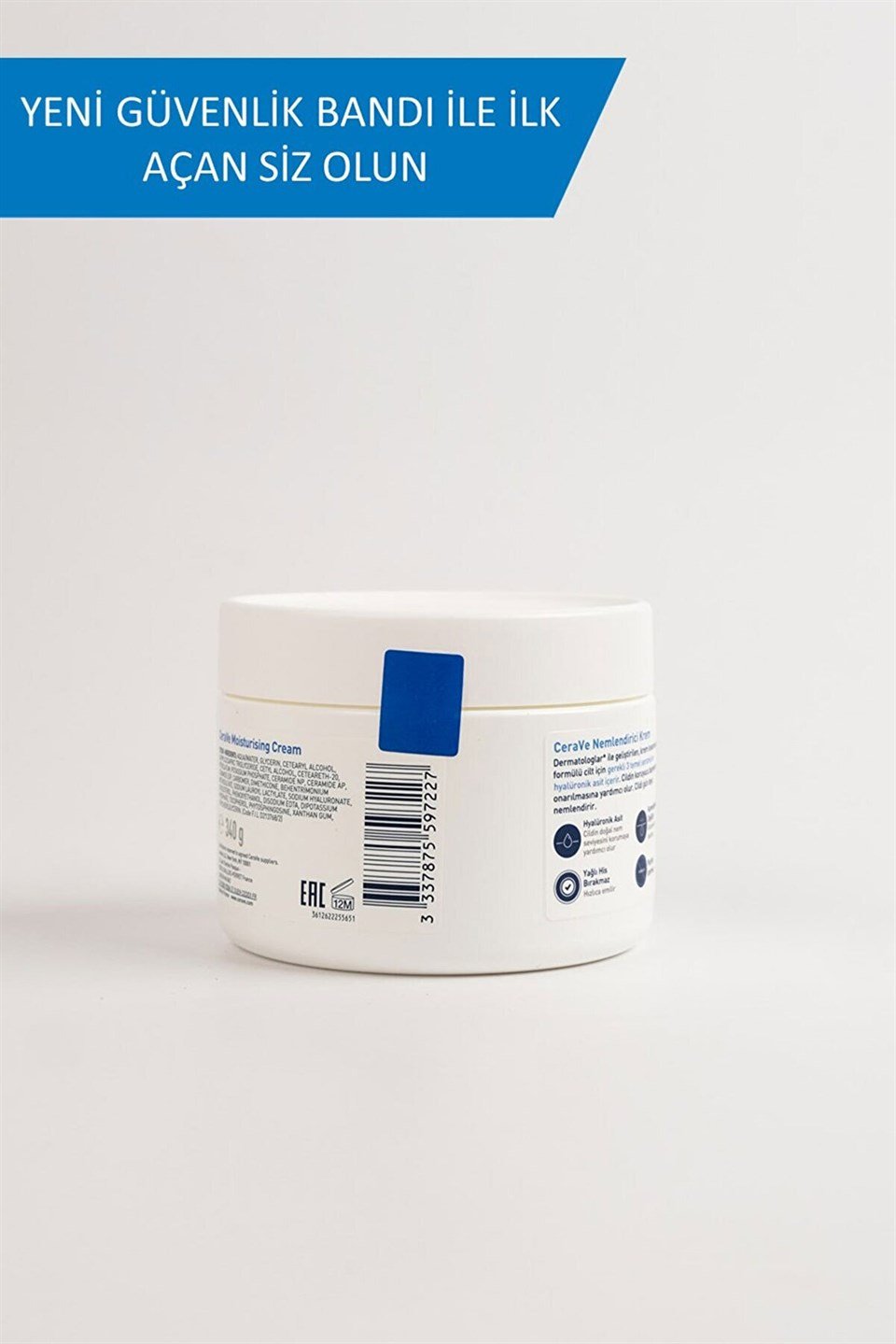 CeraVe Nemlendirici Krem Kuru Ve Çok Kuru Ciltler Için 340 gr