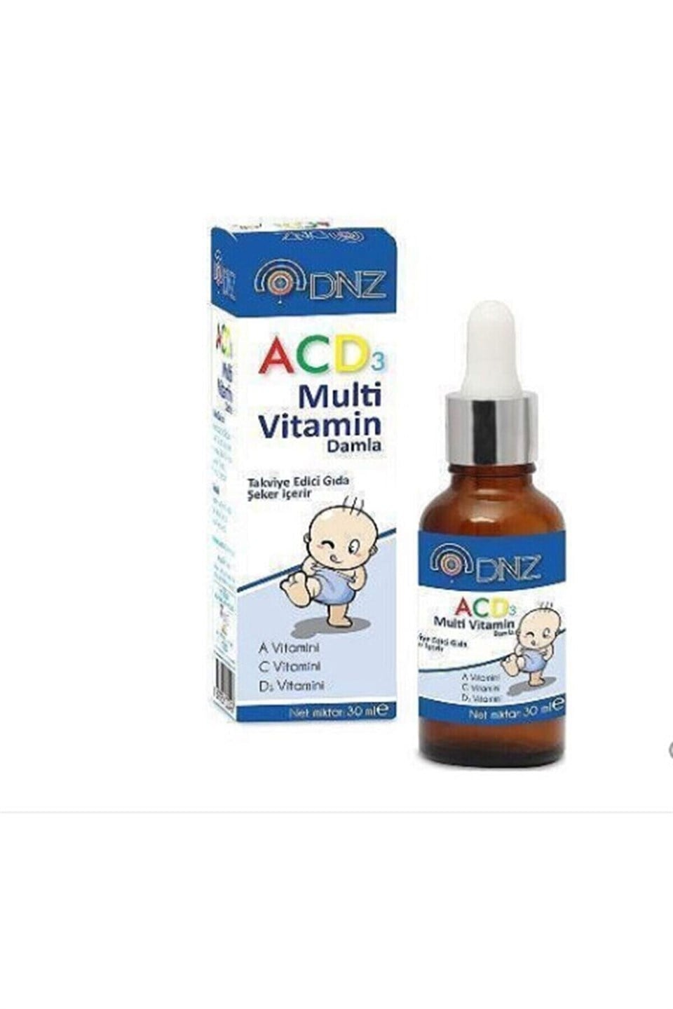 Dnz Acd3 Multi Vitamin Damla 30 ml