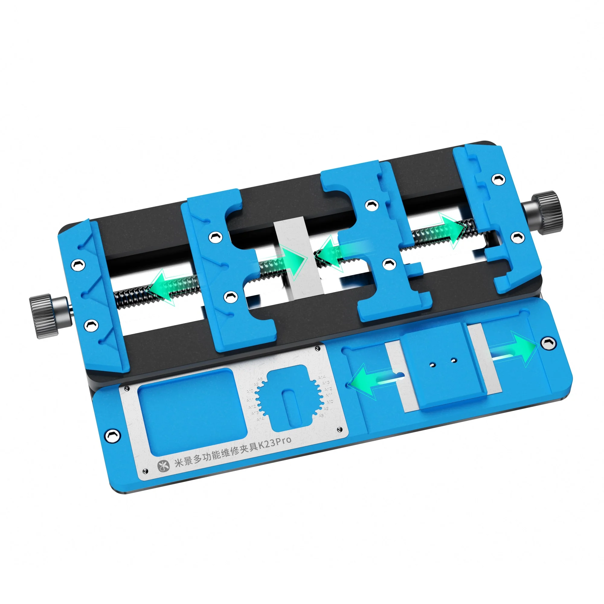 Mijing K23 Pro Çift Eksenli PCB Anakart Bord Tutucu 