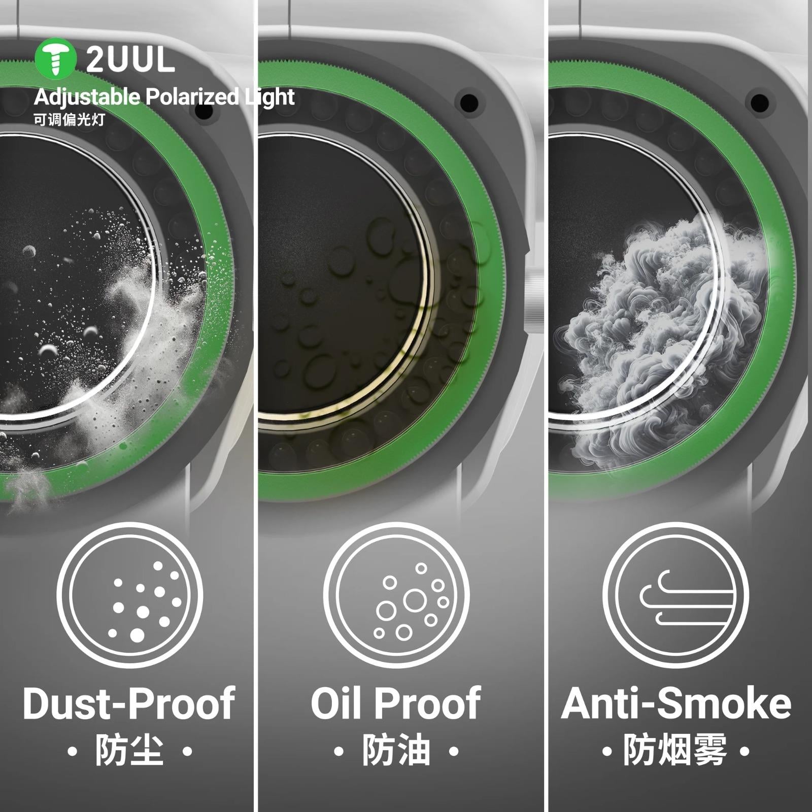 2UUL MS97 Ayarlanabilir Polarize Mikroskop Lambası