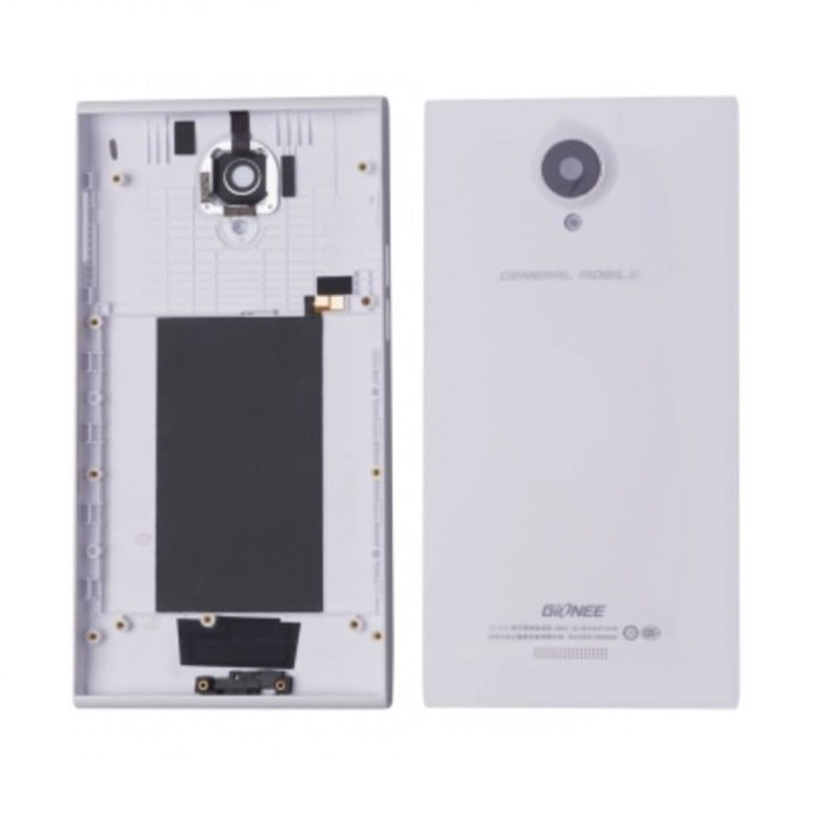 General Mobile Discovery E7 Elite Kasa Kapak Beyaz