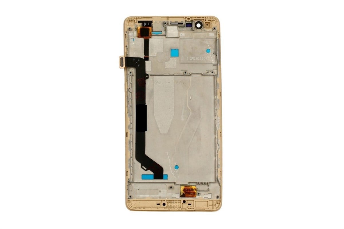 Lenovo K5 Note A7020 Lcd Ekran Dokunmatik Gold Çıtalı