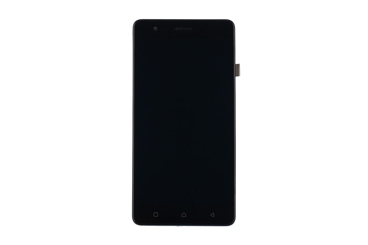 Lenovo K5 Note A7020 Lcd Ekran Dokunmatik Siyah Çıtalı