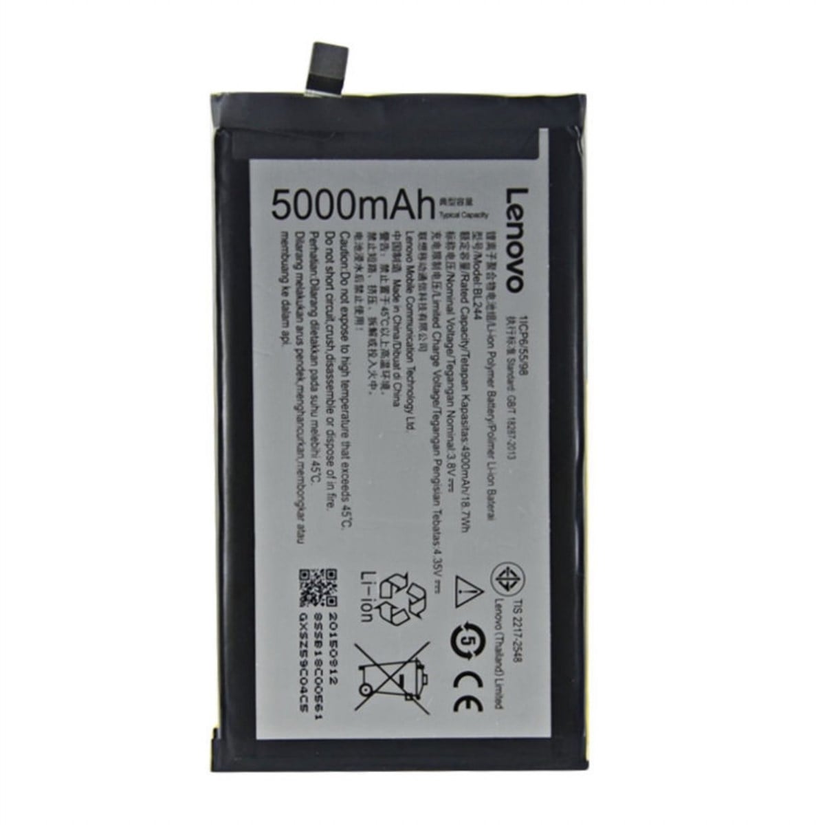 Lenovo P1 Batarya Pil Bl244