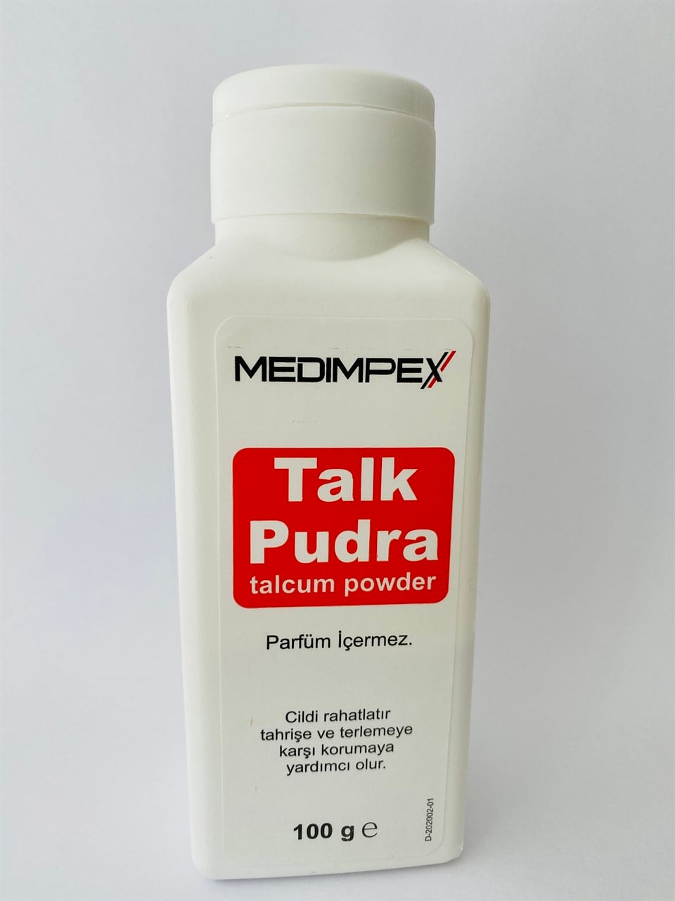 Medimpex Parfümsüz Talk Pudrası 100 gr