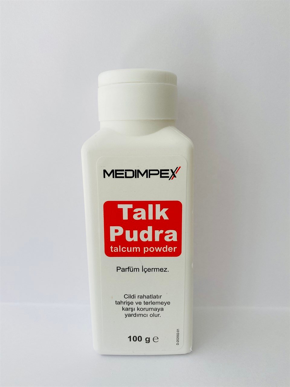 Medimpex Parfümsüz Talk Pudrası 100 gr